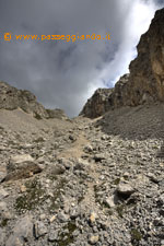 Sentiero verso la cima