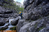 Attraversamento con corde