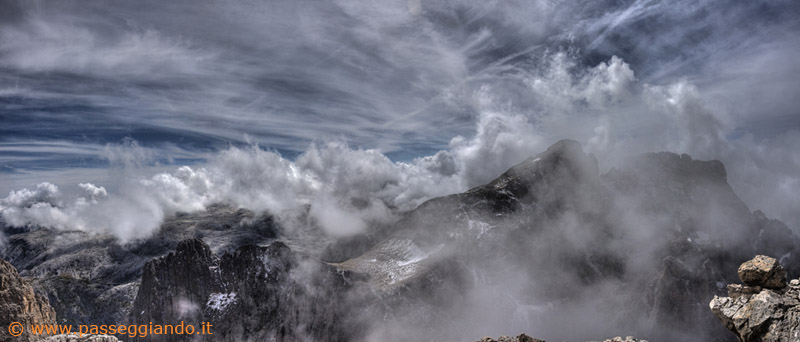 La valle di San Vito, e il Sorapiss in primo piano