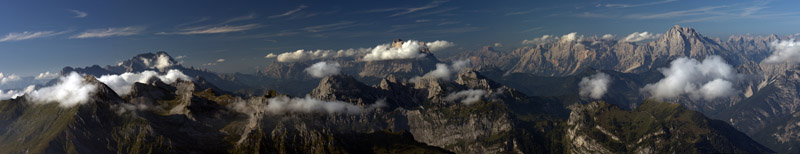 La valle di San Vito, e il Sorapiss in primo piano