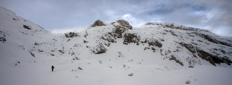 Salita verso Passo Fradusta