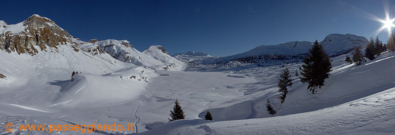 La valle di San Vito, e il Sorapiss in primo piano