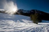 Snow explosion