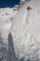 La Madonnina col capo fuori della neve