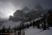 Tramonto sul fianco
