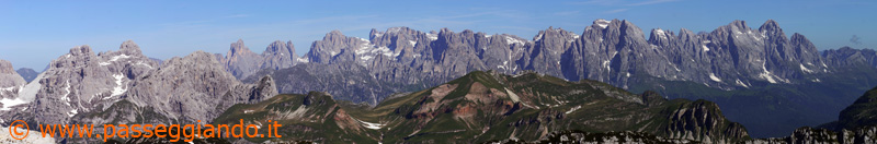 Le Pale di San Martino - versante sud