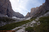 Bivio per il bivacco Brunner