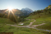 Tramonto sulla valle