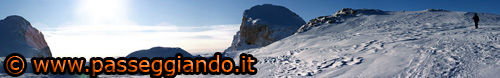 Ultime rampe di salita