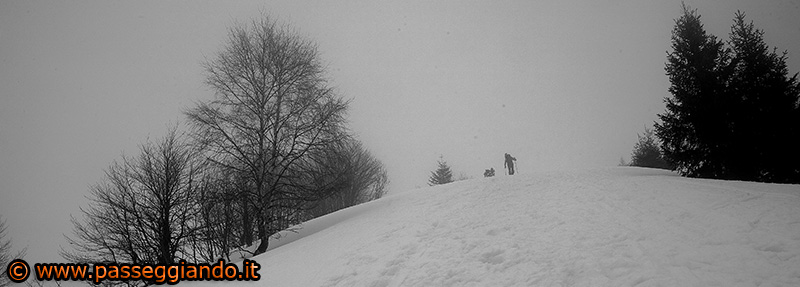 Verso la cima