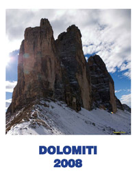 Le Tre Cime di Lavaredo - Calendario da Muro 2008