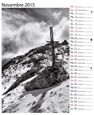 Novembre 2015 - Cima Specie